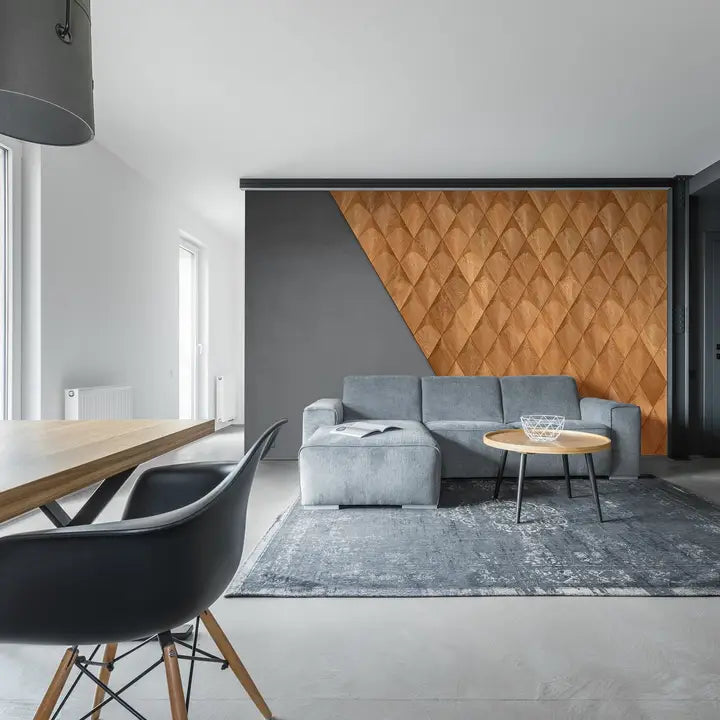 3D Wall Panels CARO PLUS Handmade from Solid Wood