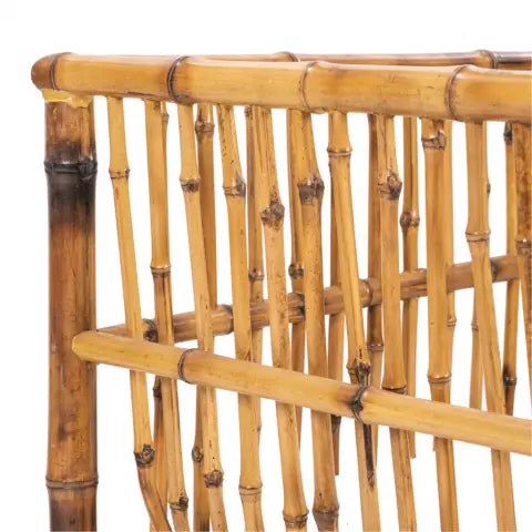 ZEST - Fauteuil van bamboe met kussen