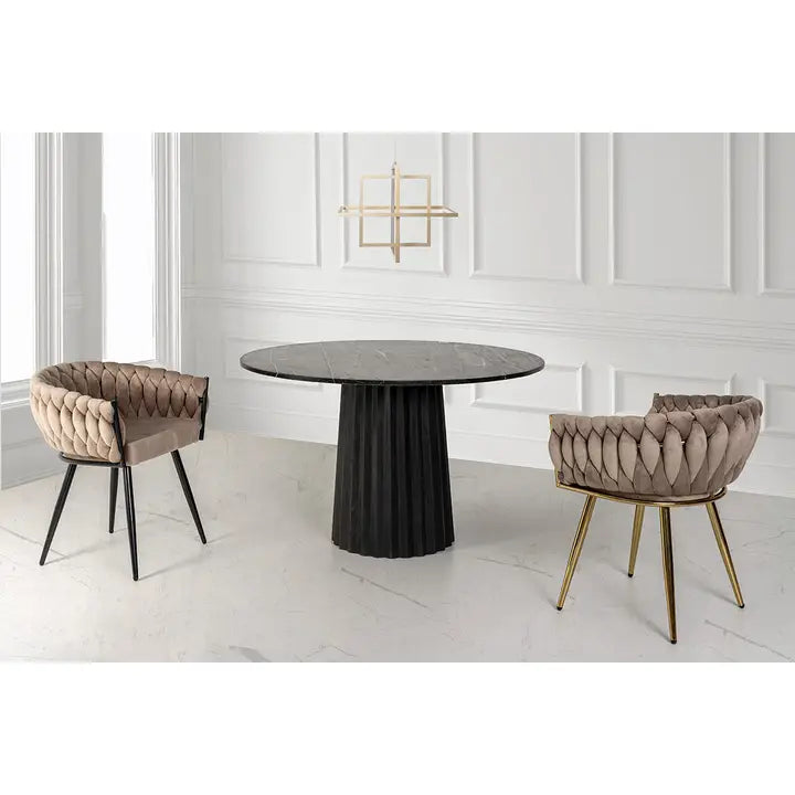 Marble Dining Table 120*120*77 cm