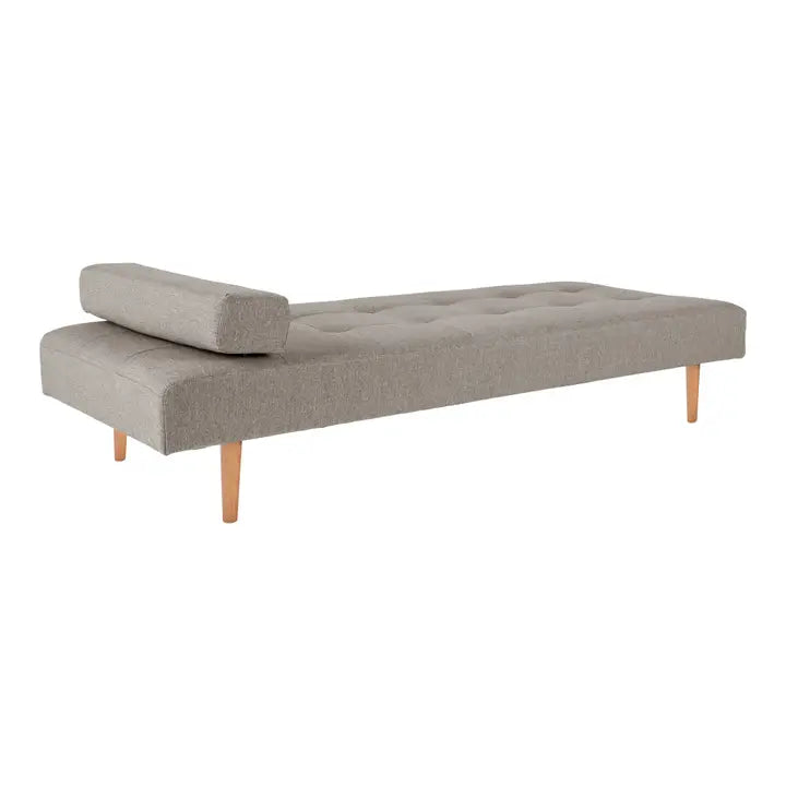 Capri Daybed - Daybed, steen met poten van natuurlijk hout, HN1030