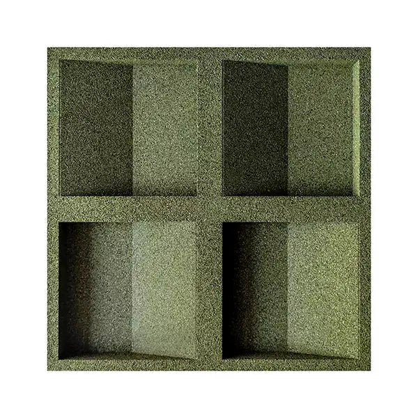 3D Wall Panels Cork Acoustic Panels Concave