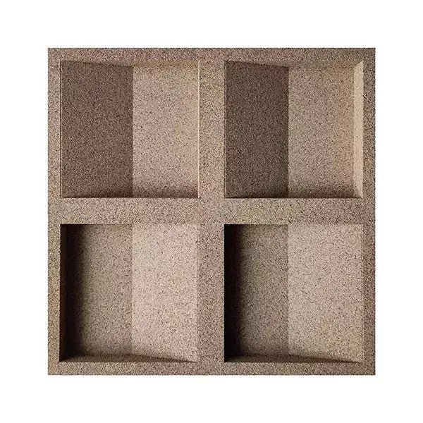 3D Wall Panels Cork Acoustic Panels Concave
