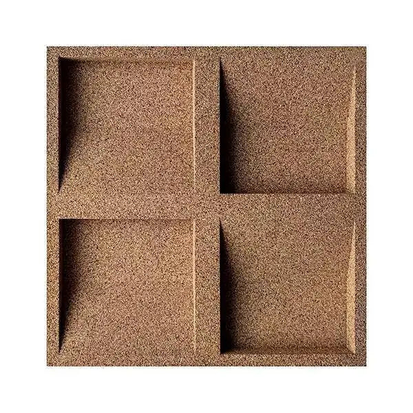 3D Wall Panels Cork Acoustic Panels Concave