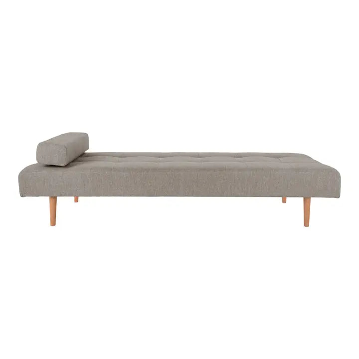 Capri Daybed - Daybed, steen met poten van natuurlijk hout, HN1030