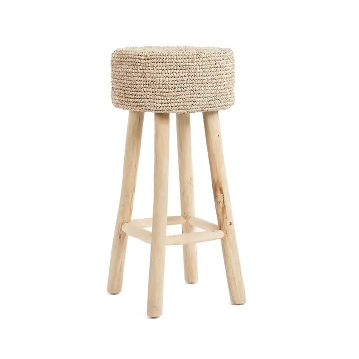 De Raffia barkruk
