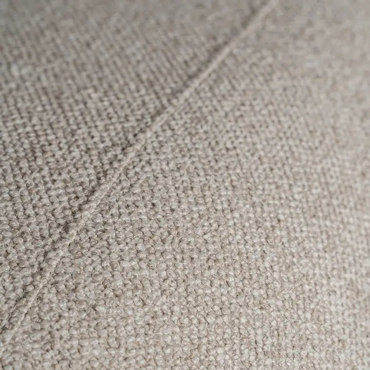 115x115x75cm cream-colored polyester modular sofa