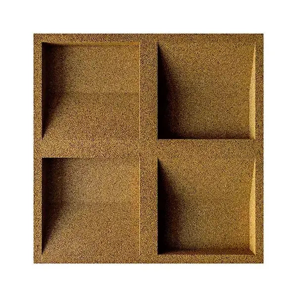 3D Wall Panels Cork Acoustic Panels Concave