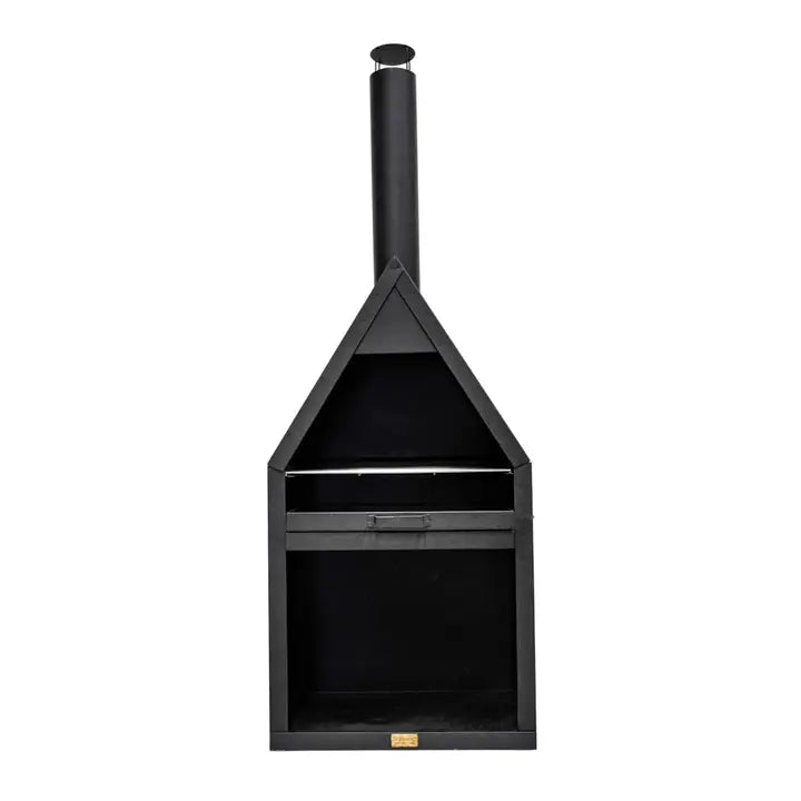 Henley metalen buitenhaard met grillijzer