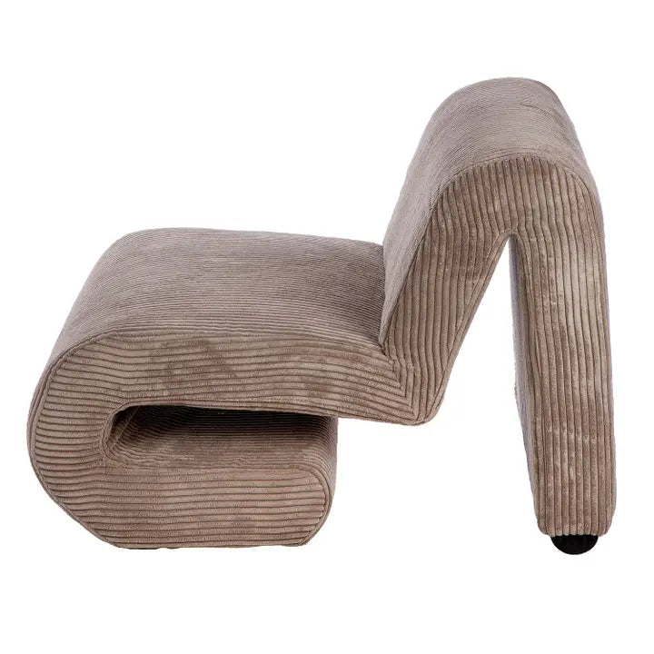 Fauteuil Poltrana, beige H.67 cm