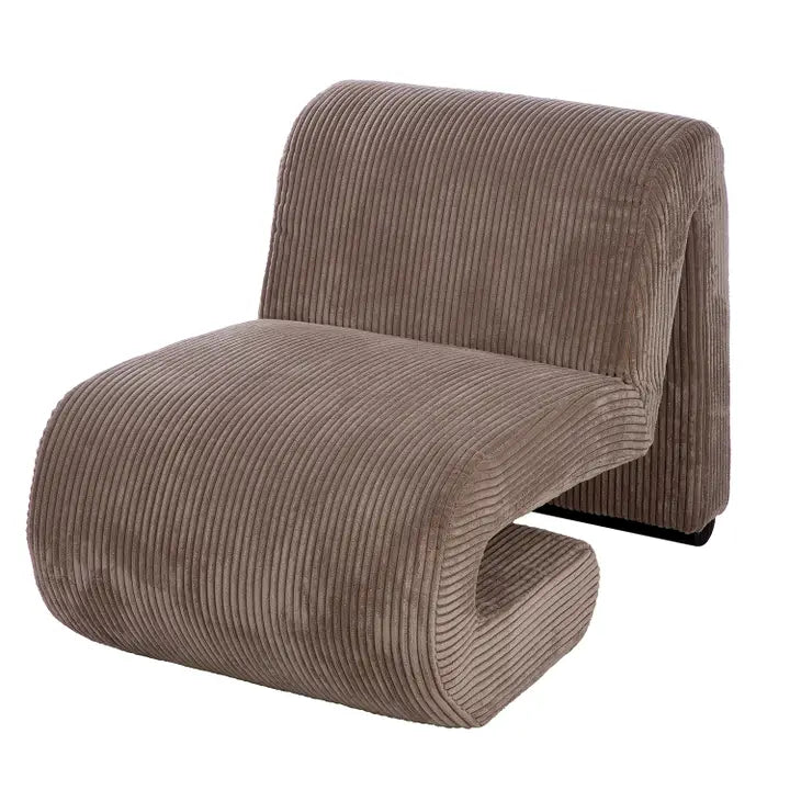 Fauteuil Poltrana, beige H.67 cm