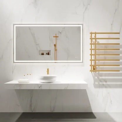 Kuoni Rectangle Mirror with Selectable Led & Defogger