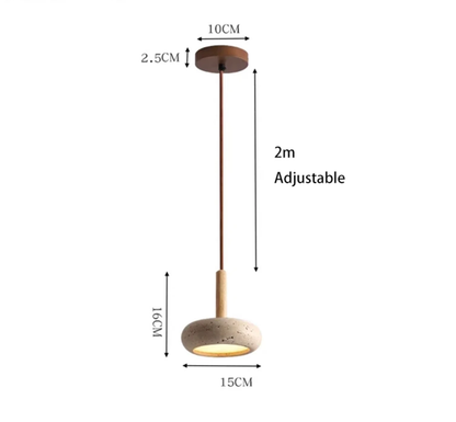 Halo Stone hanglamp