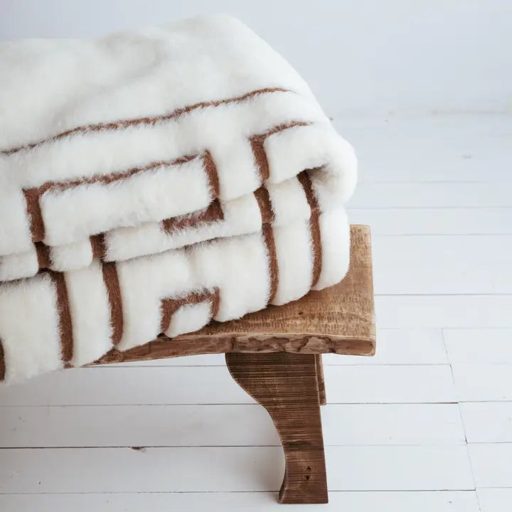 Greca Cashmere Blanket / Duvet